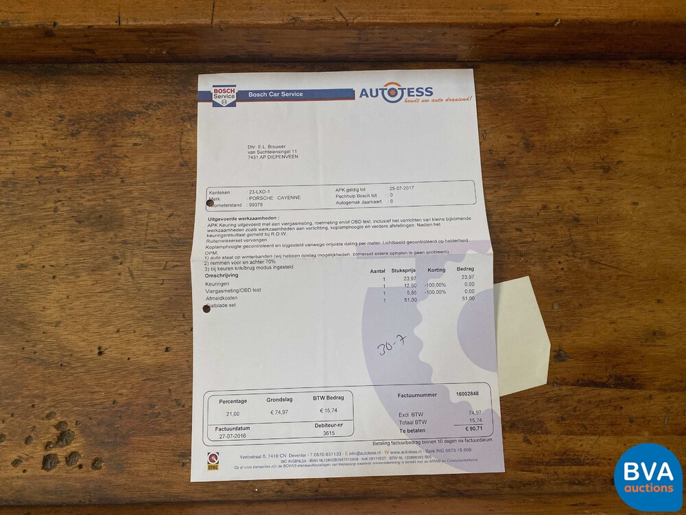 Porsche Cayenne Turbo 4.8 500pk 2007, 23-LXD-1