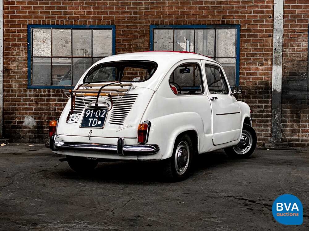 Fiat 600 L 29pk 1972, 91-02-TD