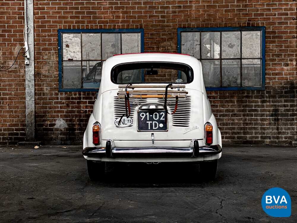 Fiat 600 L 29pk 1972, 91-02-TD