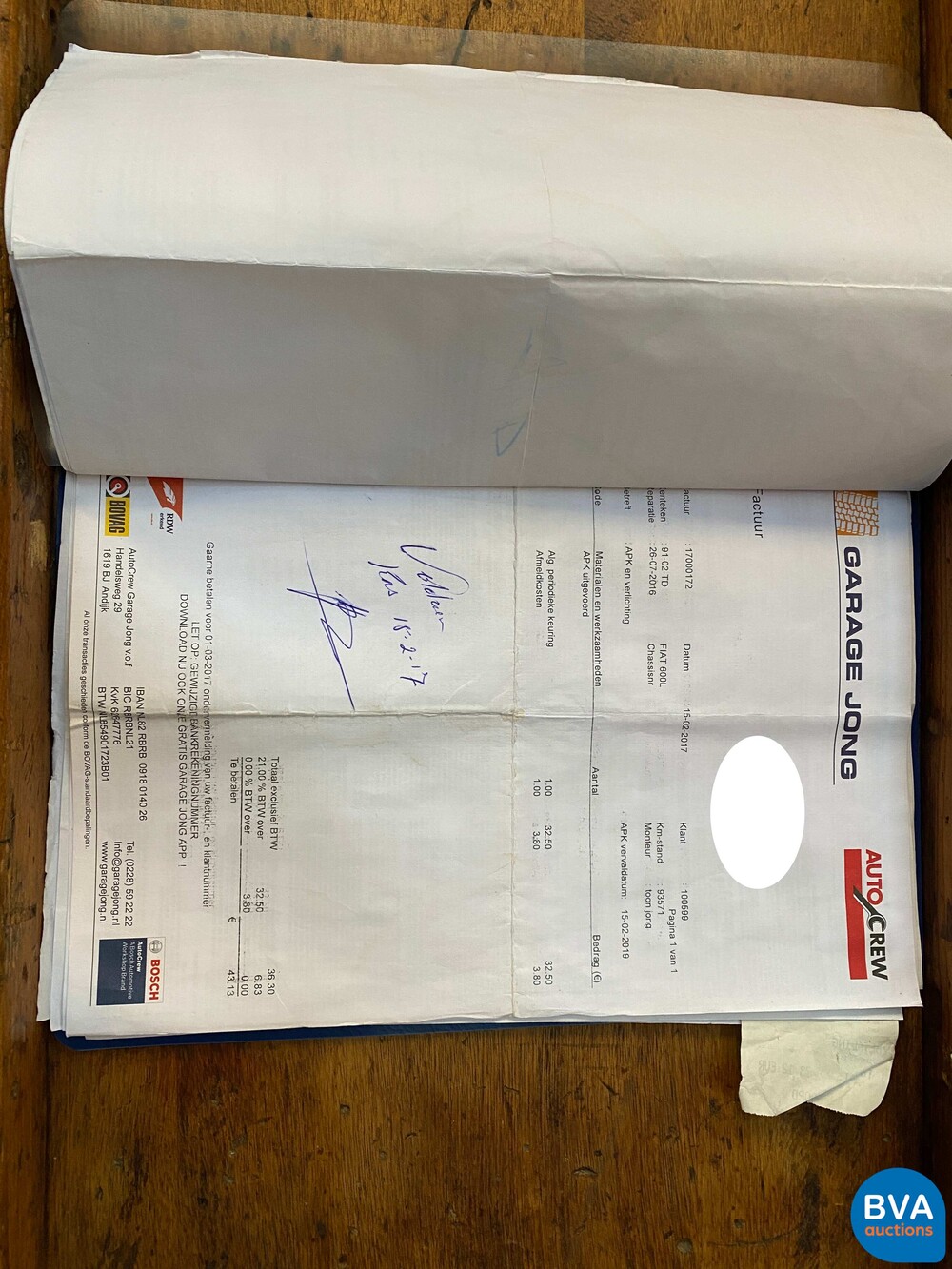 Fiat 600 L 29pk 1972, 91-02-TD