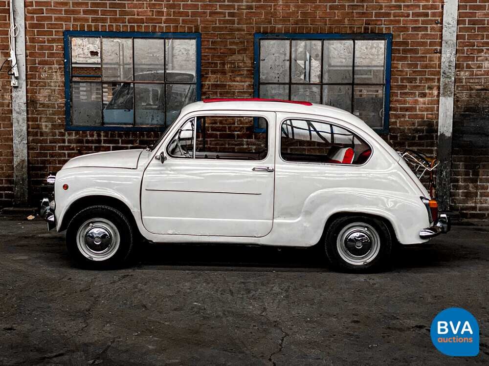 Fiat 600 L 29pk 1972, 91-02-TD