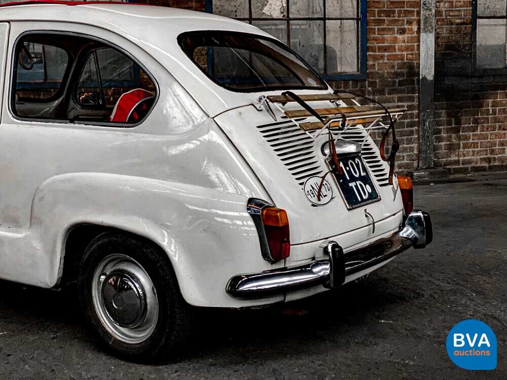 Fiat 600 L 29pk 1972, 91-02-TD