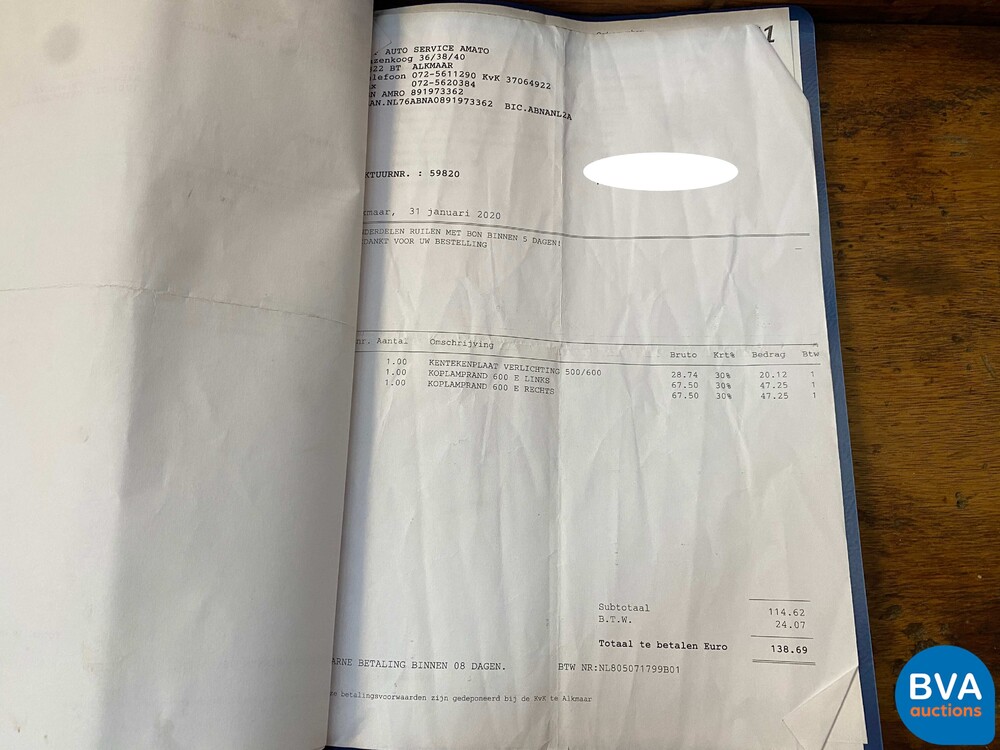 Fiat 600 L 29pk 1972, 91-02-TD