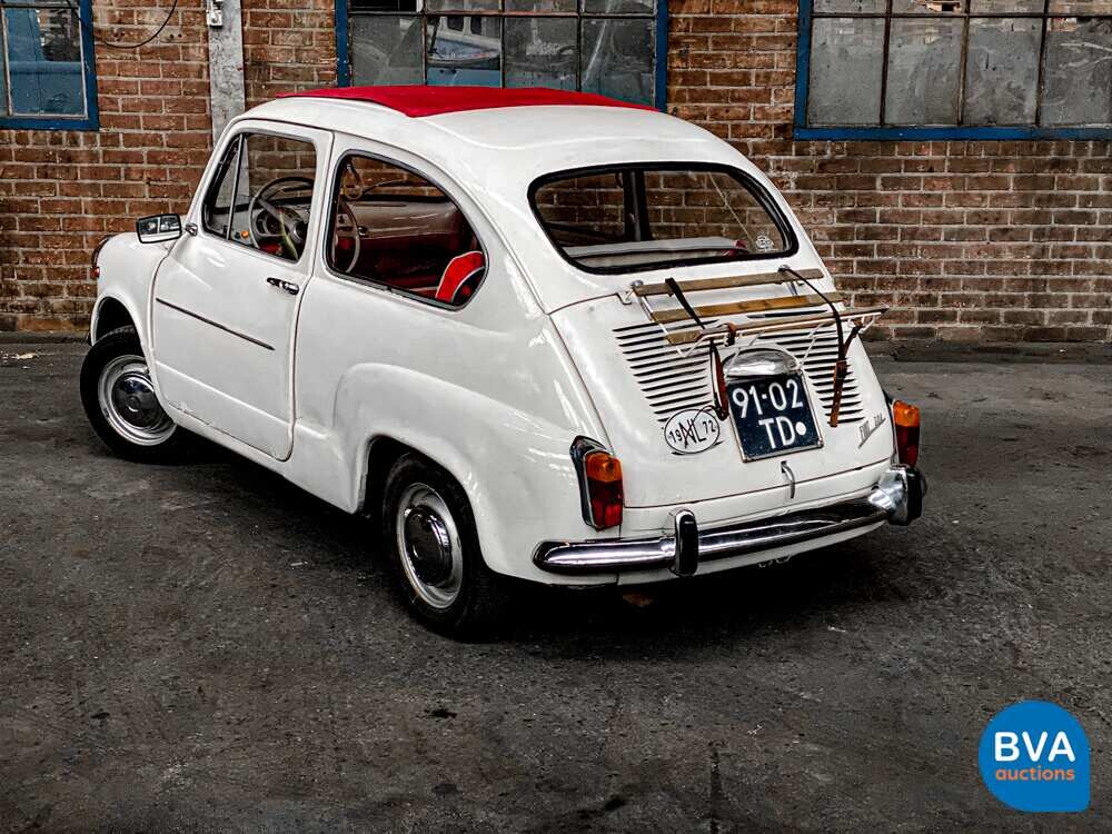 Fiat 600 L 29pk 1972, 91-02-TD