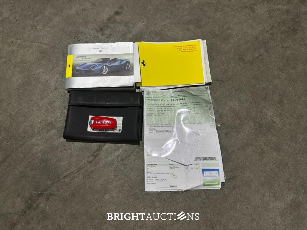 Ferrari 488 Spider 3.9 V8 670pk 2018 (Garantie)