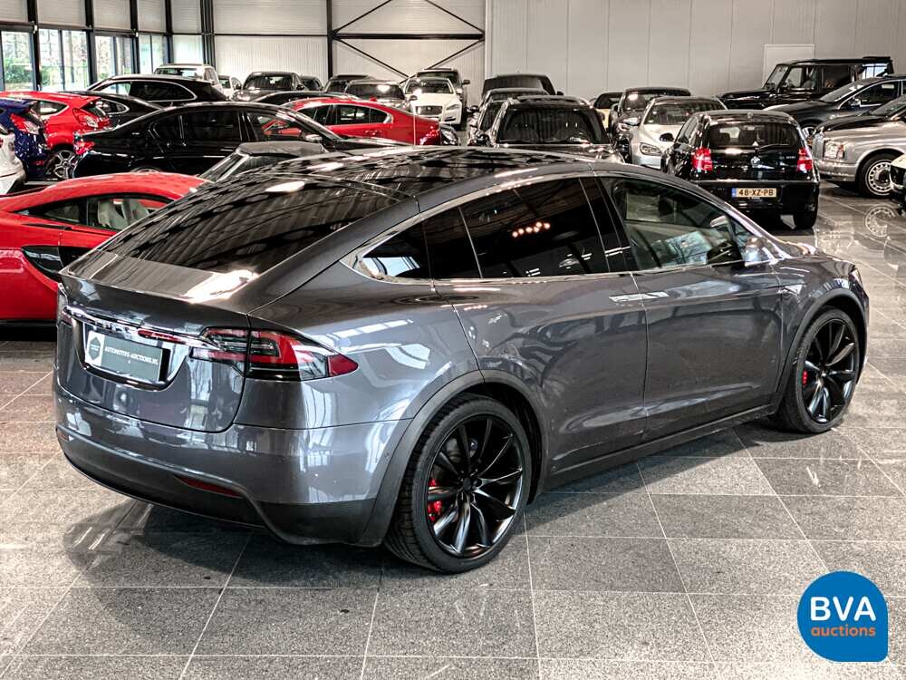 Tesla Model X 90D Performance 7-Sitzer -Org. NL-473 PS 2016, KH-456-R.