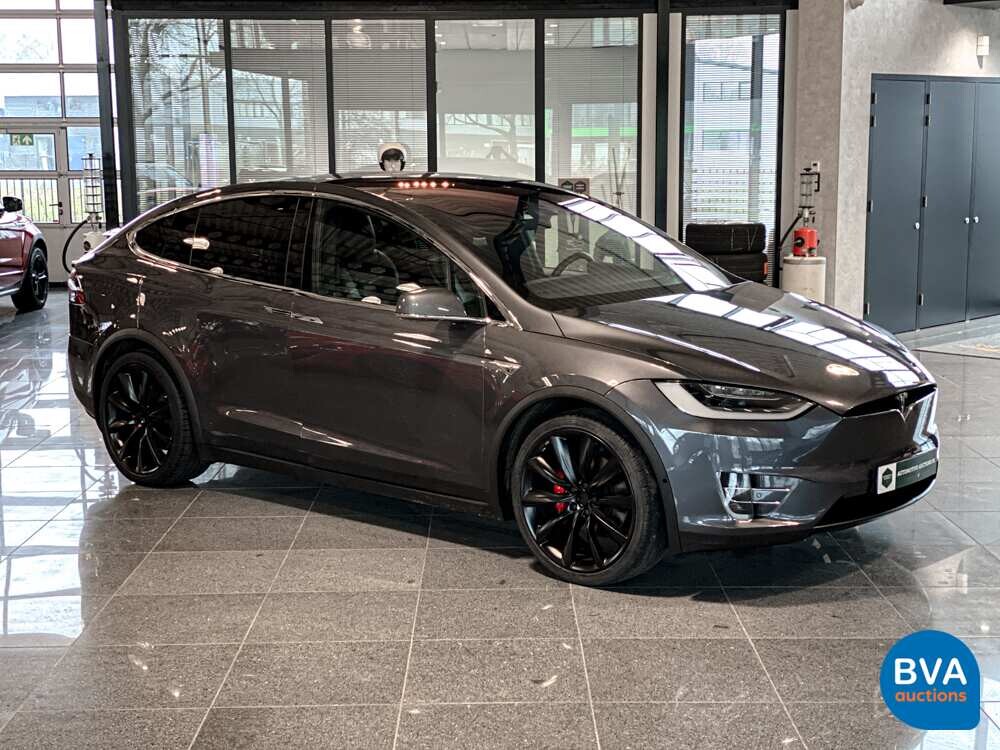 Tesla Model X 90D Performance 7-Sitzer -Org. NL-473 PS 2016, KH-456-R.