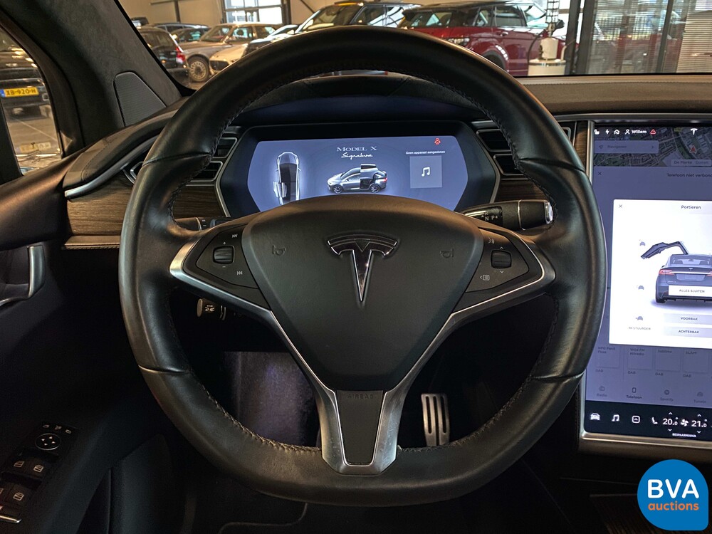 Tesla Model X 90D Performance 7-Sitzer -Org. NL-473 PS 2016, KH-456-R.