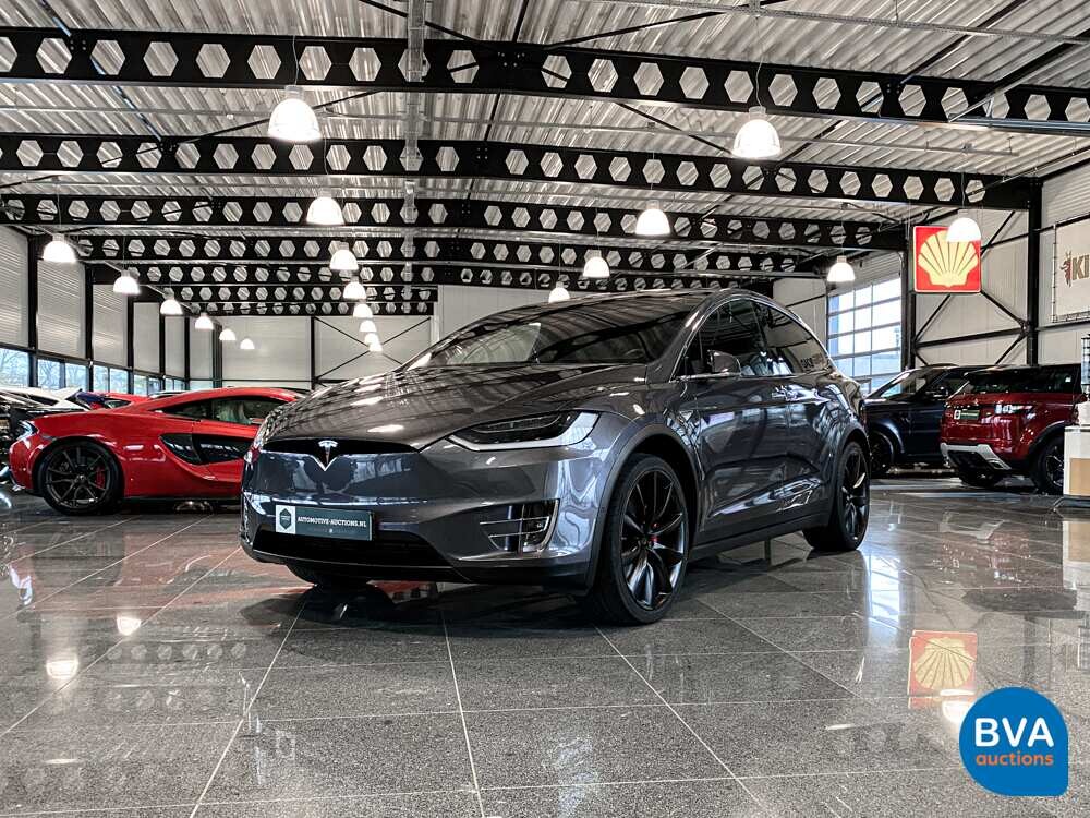 Tesla Model X 90D Performance 7-Sitzer -Org. NL-473 PS 2016, KH-456-R.