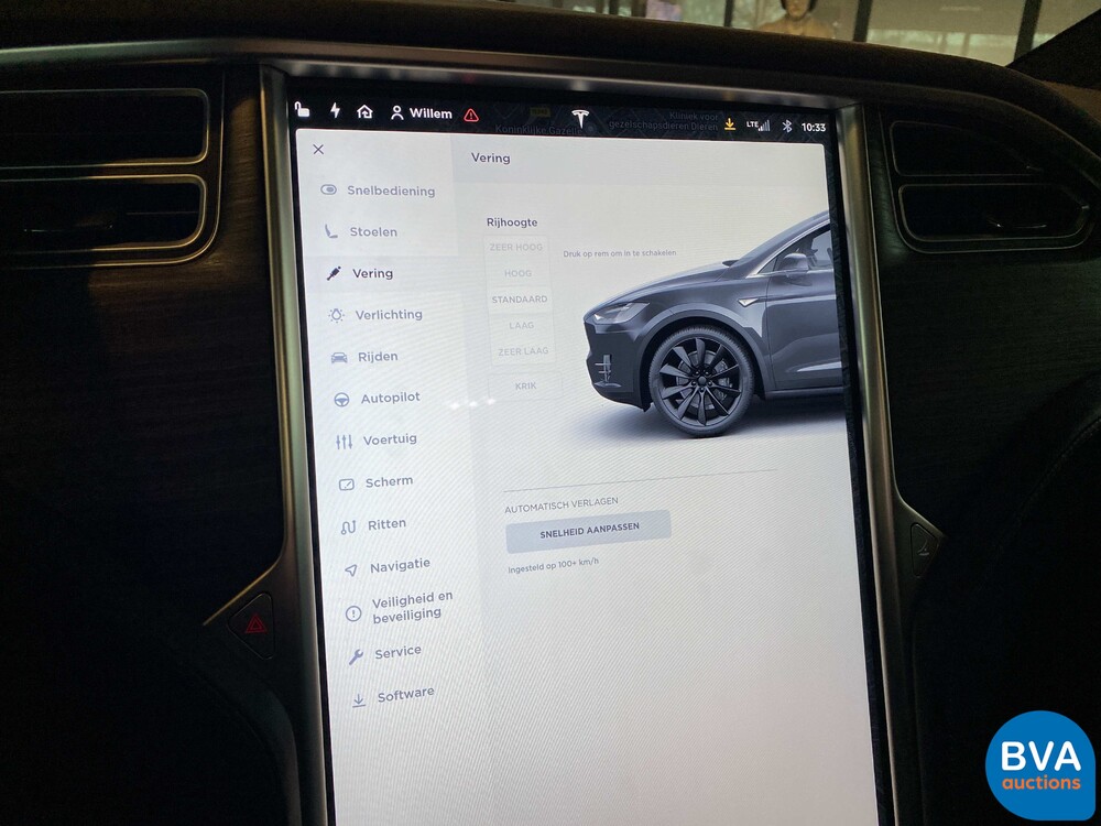 Tesla Model X 90D Performance 7-Sitzer -Org. NL-473 PS 2016, KH-456-R.