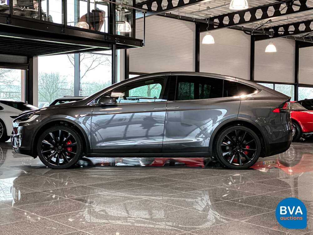 Tesla Model X 90D Performance 7-Sitzer -Org. NL-473 PS 2016, KH-456-R.