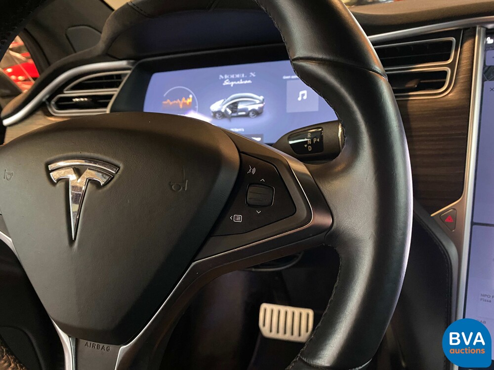 Tesla Model X 90D Performance 7-Sitzer -Org. NL-473 PS 2016, KH-456-R.