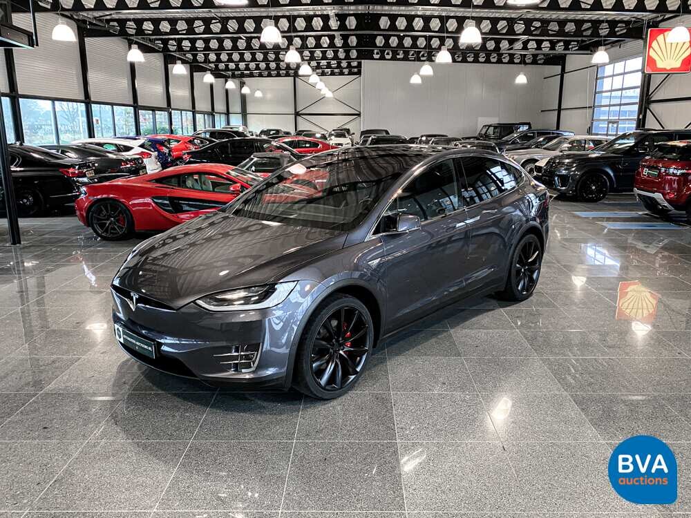 Tesla Model X 90D Performance 7-Sitzer -Org. NL-473 PS 2016, KH-456-R.