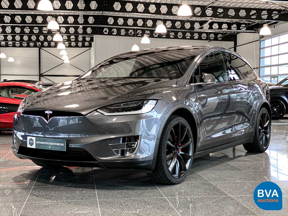 Tesla Model X 90D Performance 7-Sitzer -Org. NL-473 PS 2016, KH-456-R.