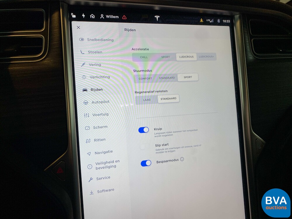 Tesla Model X 90D Performance 7-Sitzer -Org. NL-473 PS 2016, KH-456-R.