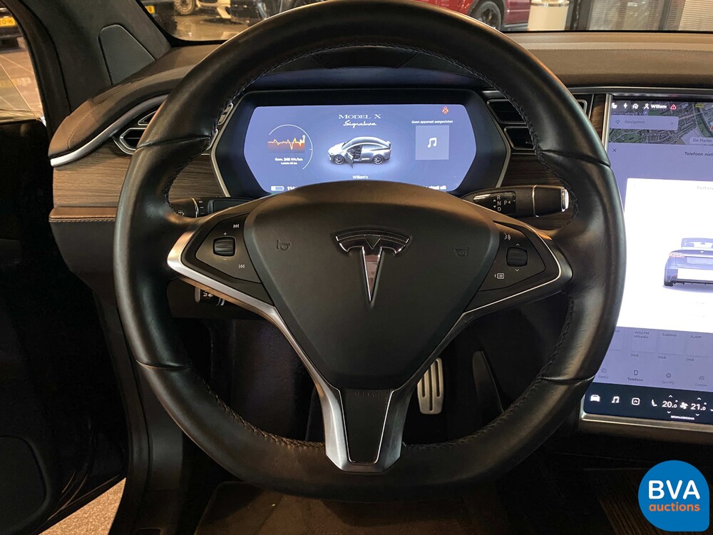 Tesla Model X 90D Performance 7-Sitzer -Org. NL-473 PS 2016, KH-456-R.