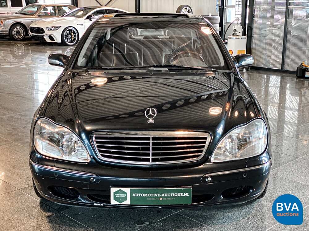 Mercedes-Benz S500 Lang S-Klasse 500 306pk 2001-Org NL-, 55-GZ-JD.