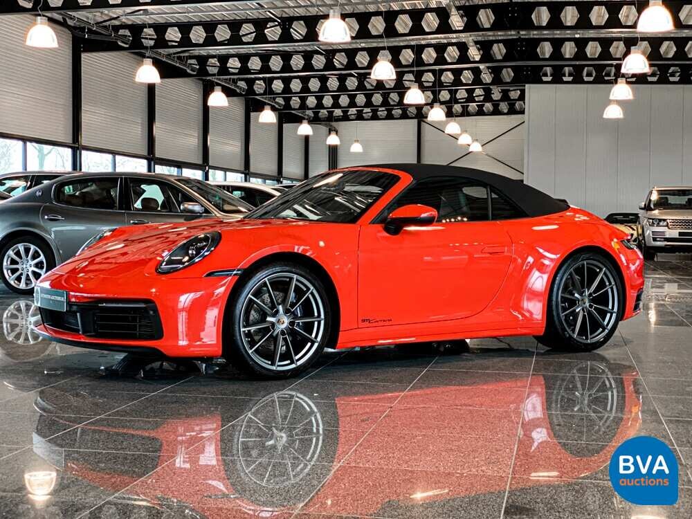 Porsche 911 992 3.0 Carrera 2021 Twin-Turbo 8-Gang PDK Cabriolet -Garantie-.