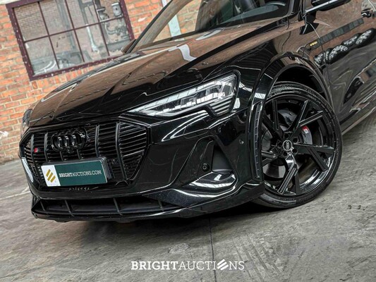 Audi e-tron S Quattro 95 kWh 503pk 2020 S-Line (Origineel-NL + 2e Eigenaar), K-568-BH