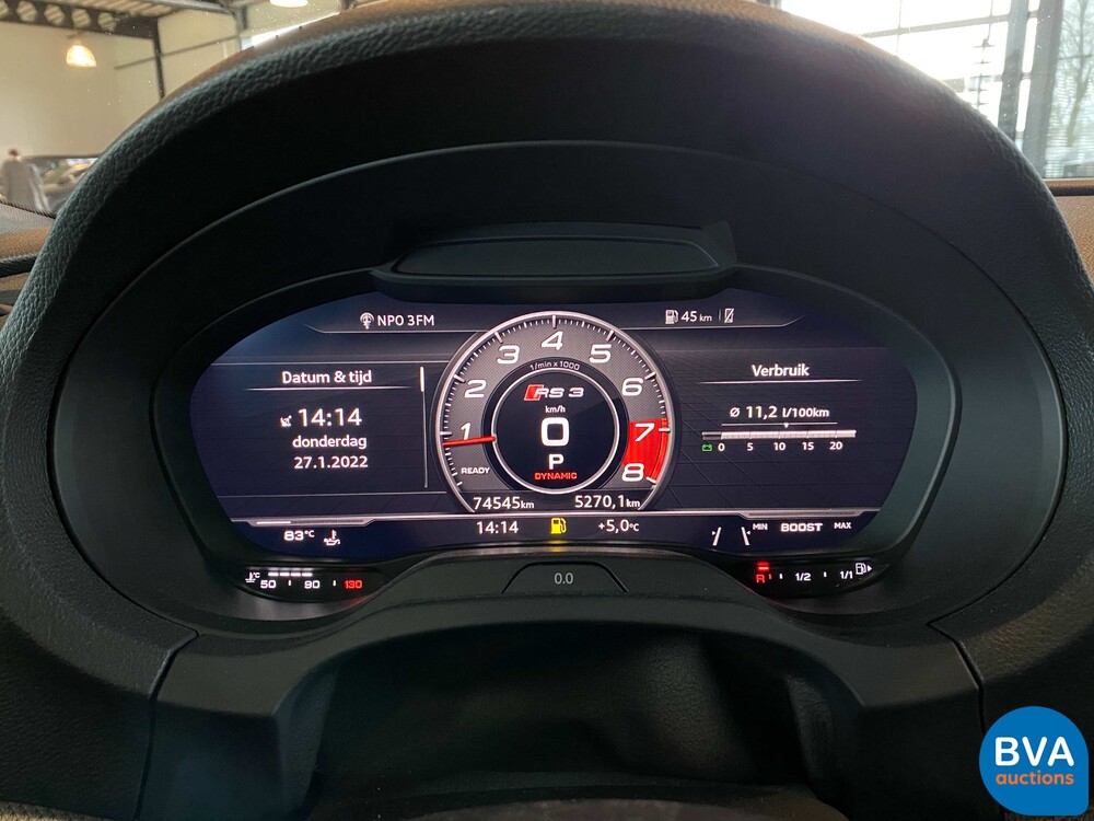 Audi RS3 Sportback 2.5TFSI Quattro 400PS 2018 FACELIFT Nardo-Grau.