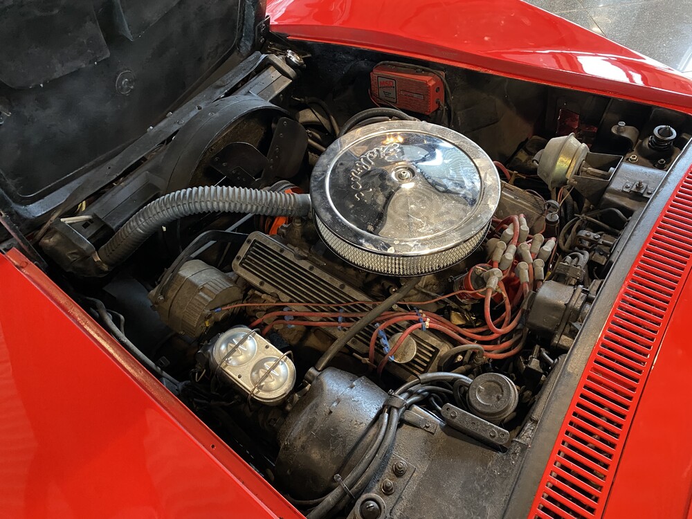 Chevrolet Corvette C3 Cabrio Chromstoßstange 210 PS 1970.