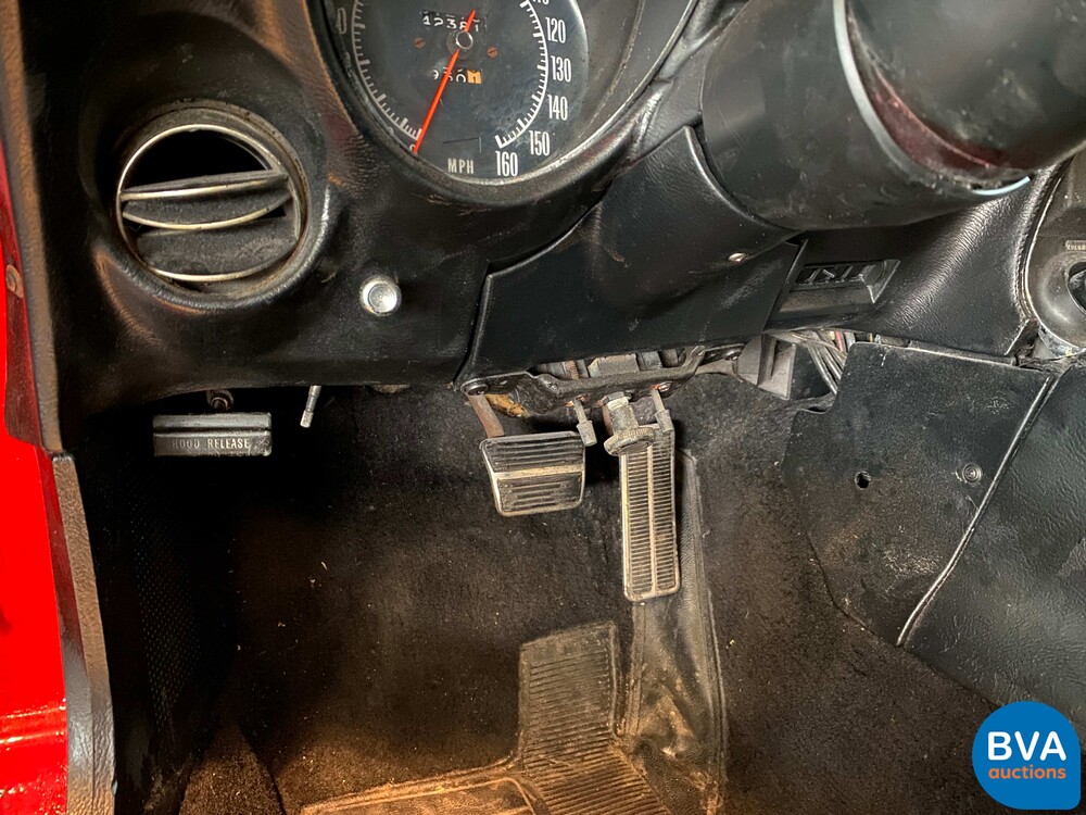 Chevrolet Corvette C3 Cabrio Chromstoßstange 210 PS 1970.