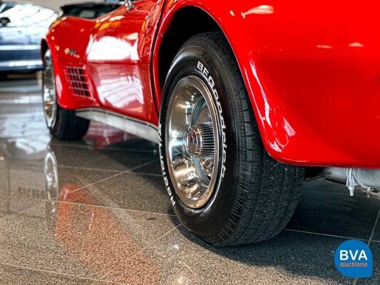 Chevrolet Corvette C3 Convertible Chrome Bumper 210hp 1970.