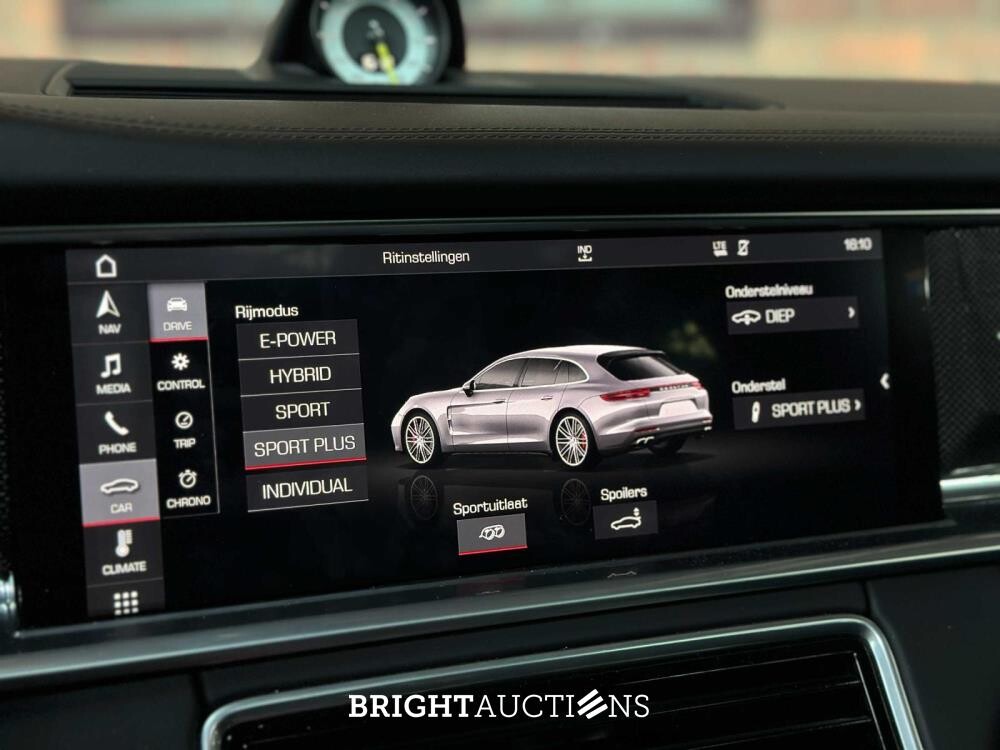 Porsche Panamera Sport Turismo Turbo S E-Hybrid 4.0 V8 680pk 2018 (Origineel-NL), SZ-605-P