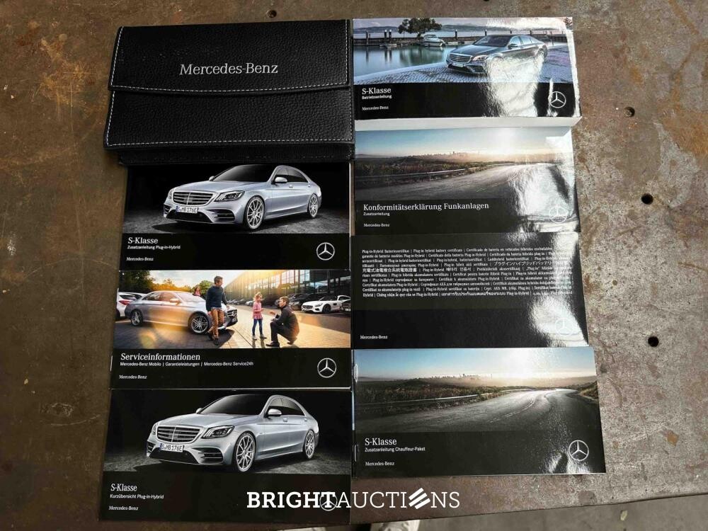 Mercedes-Benz S560e Lang AMG Premium 3.0 V6 469pk 2019 S-Klasse, J-049-NF