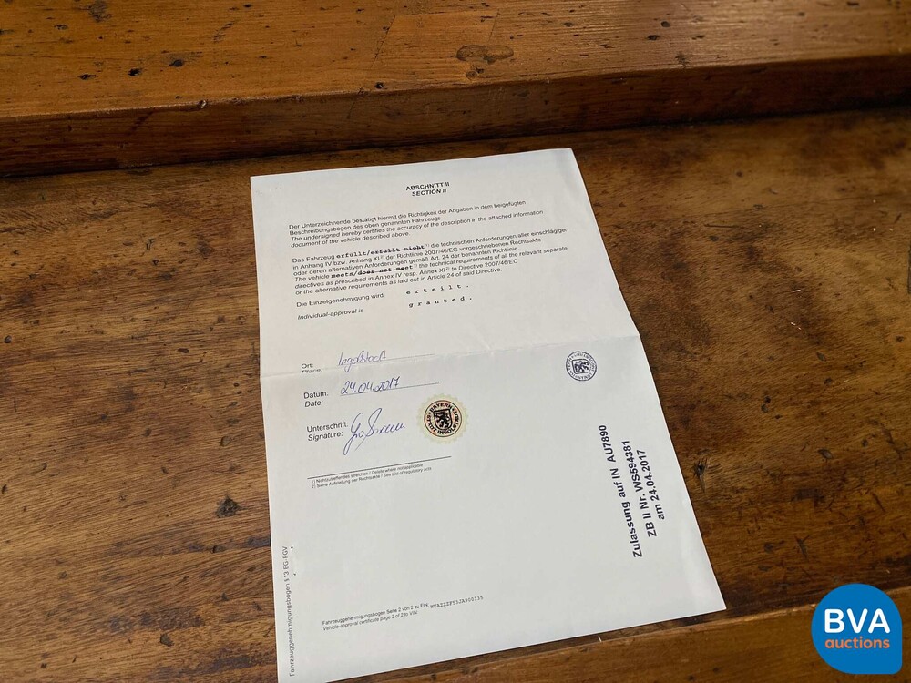 Audi RS5 2.9 TFSI Quattro Carbon-Paket 450 PS 2017.