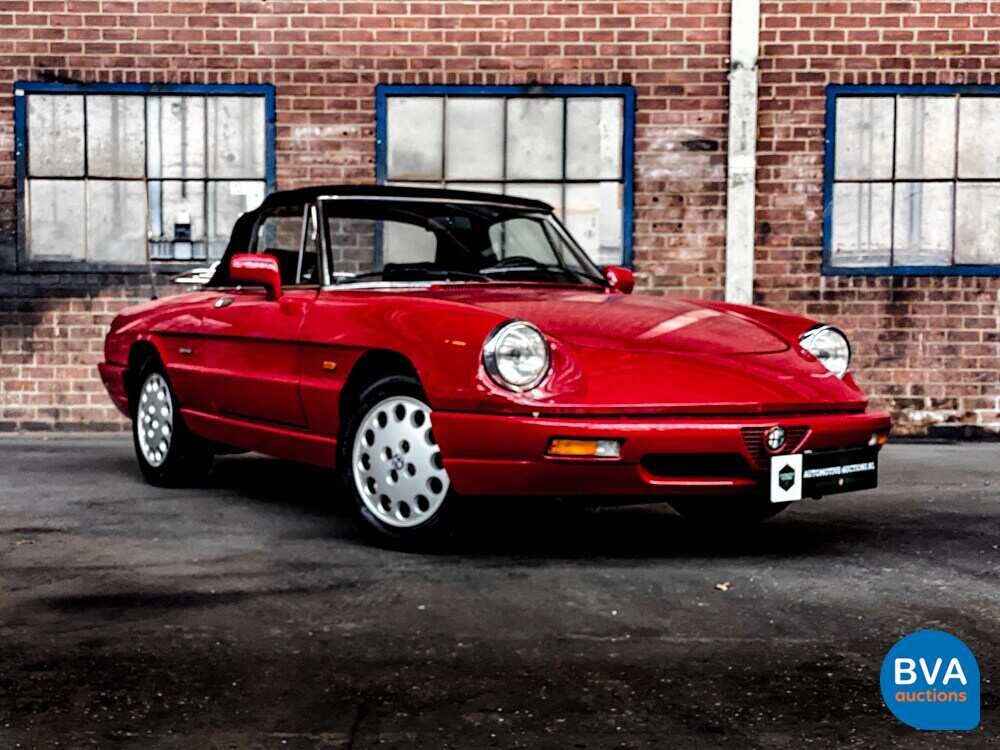 Alfa Romeo Spider 2.0 117PS 1991 -Org. NL-, YZ-30-YF.