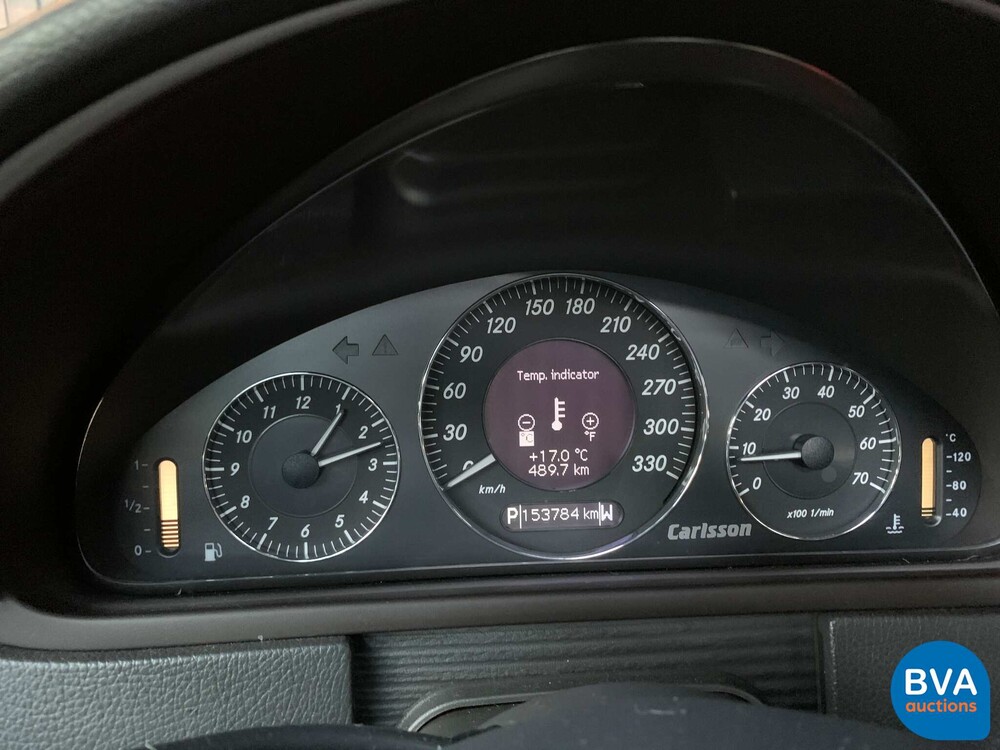 Mercedes-Benz CLK240 Carlsson CLK-Klasse Coupé 170PS 2002 -Org. NL-, 87-LB-GD.