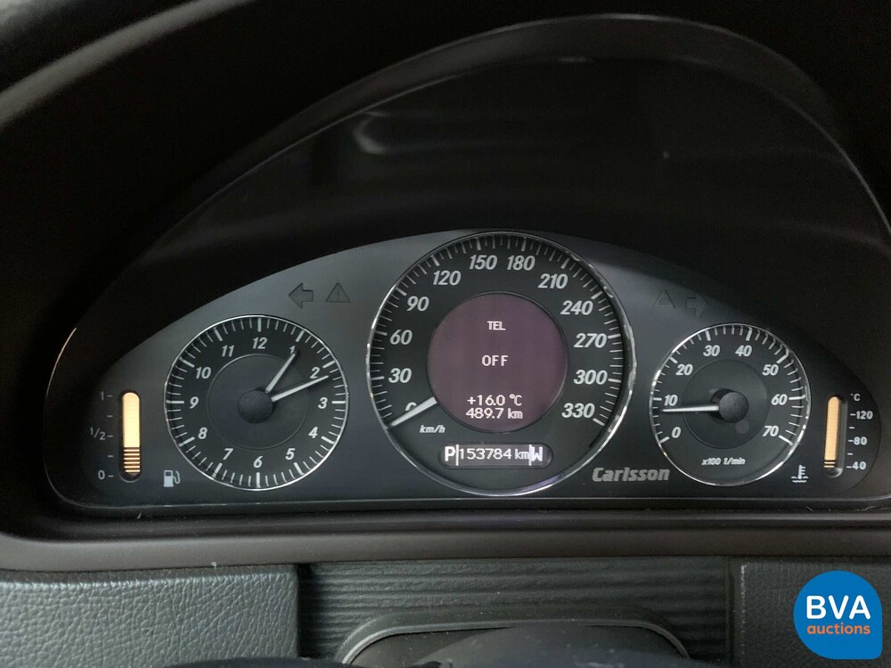 Mercedes-Benz CLK240 Carlsson CLK-Klasse Coupé 170PS 2002 -Org. NL-, 87-LB-GD.