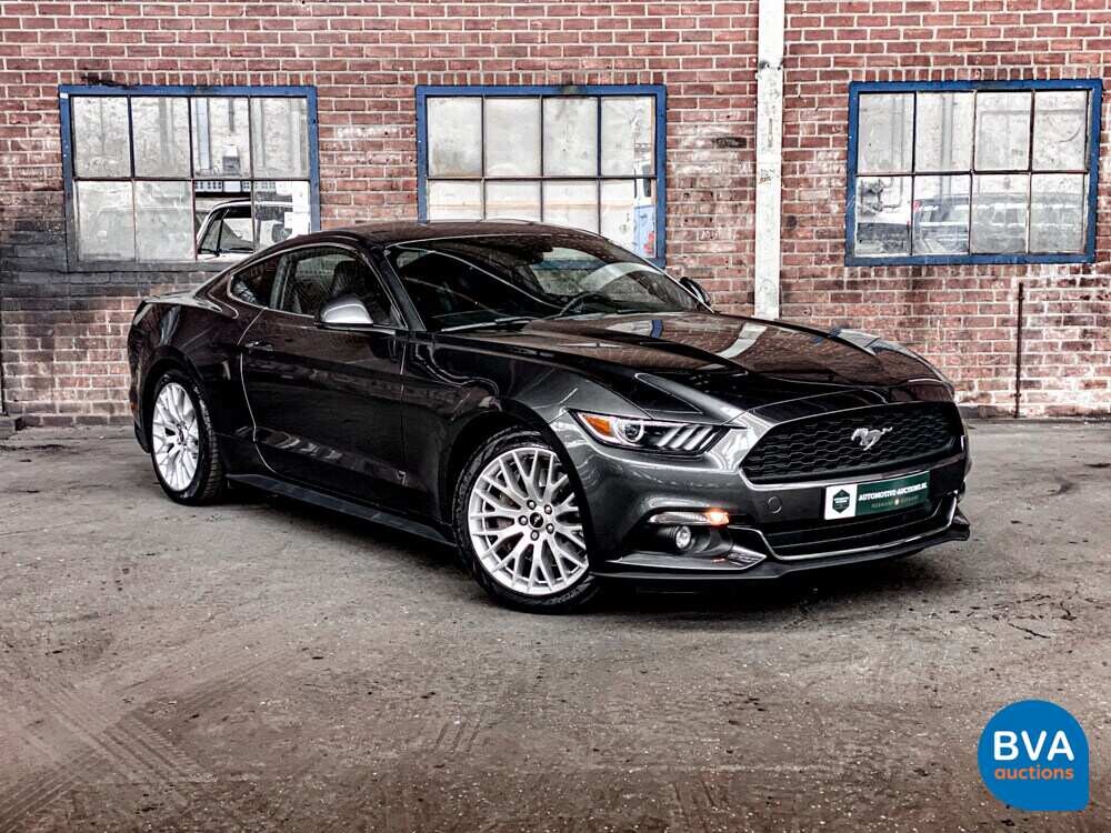 Ford Mustang Fastback EcoBoost 317pk 2017 -Org NL-, ND-672-Z.