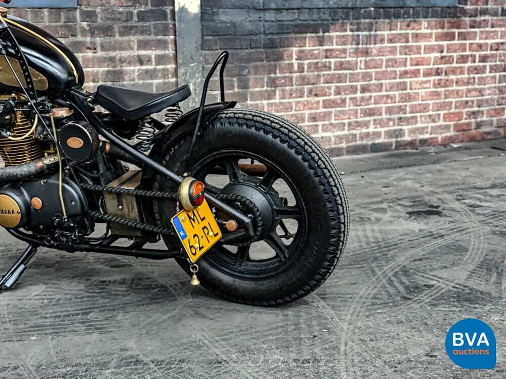 Yamaha XS650 mit 48 PS, ML-62-PL.