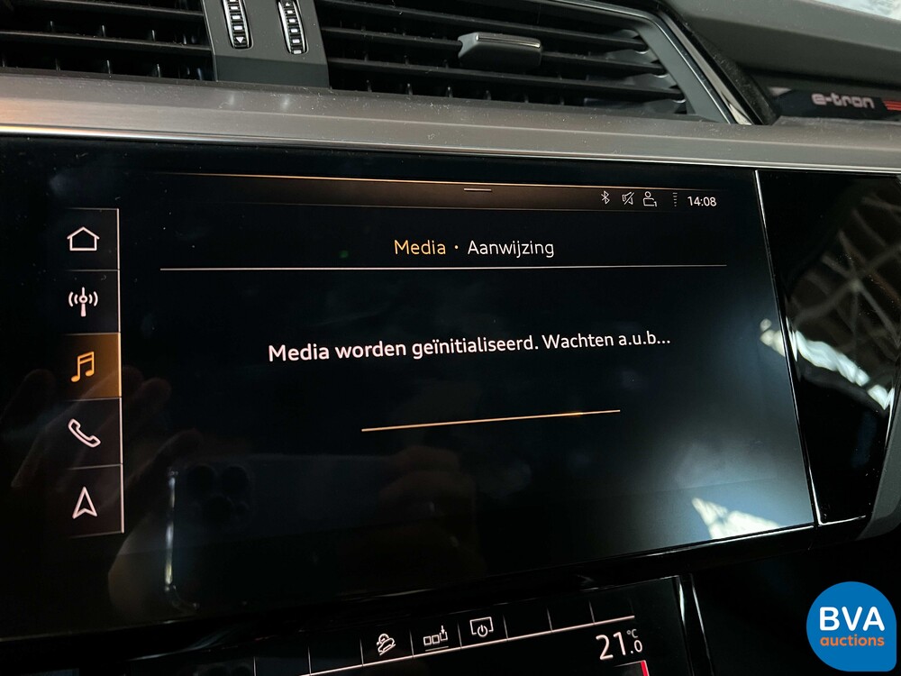 Audi E-tron 55 Quattro advanced Pro Line Plus 360PS 2019 -Org. NL-, ZF-702-T.