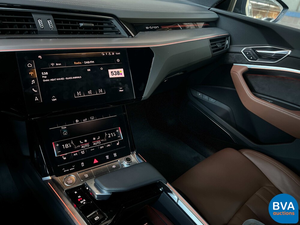 Audi E-tron 55 Quattro advanced Pro Line Plus 360PS 2019 -Org. NL-, ZF-702-T.