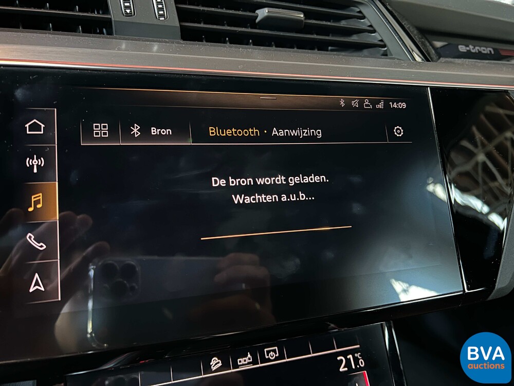 Audi E-tron 55 Quattro advanced Pro Line Plus 360PS 2019 -Org. NL-, ZF-702-T.