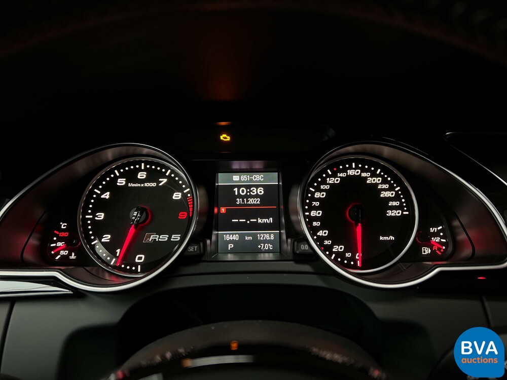 Audi RS5 Coupé Akrapovic 4.2 FSI Quattro 4.2 V8 450 PS 2013.