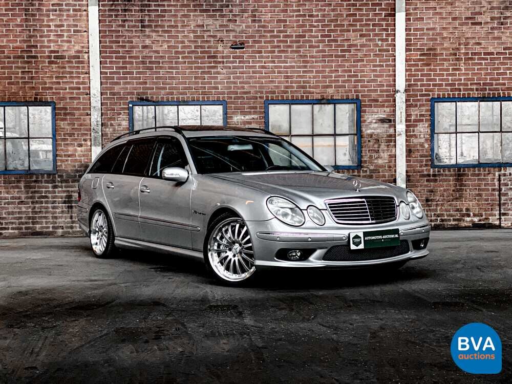 Mercedes-Benz E55 AMG Kombi 476pk 2004 -Youngtimer-.
