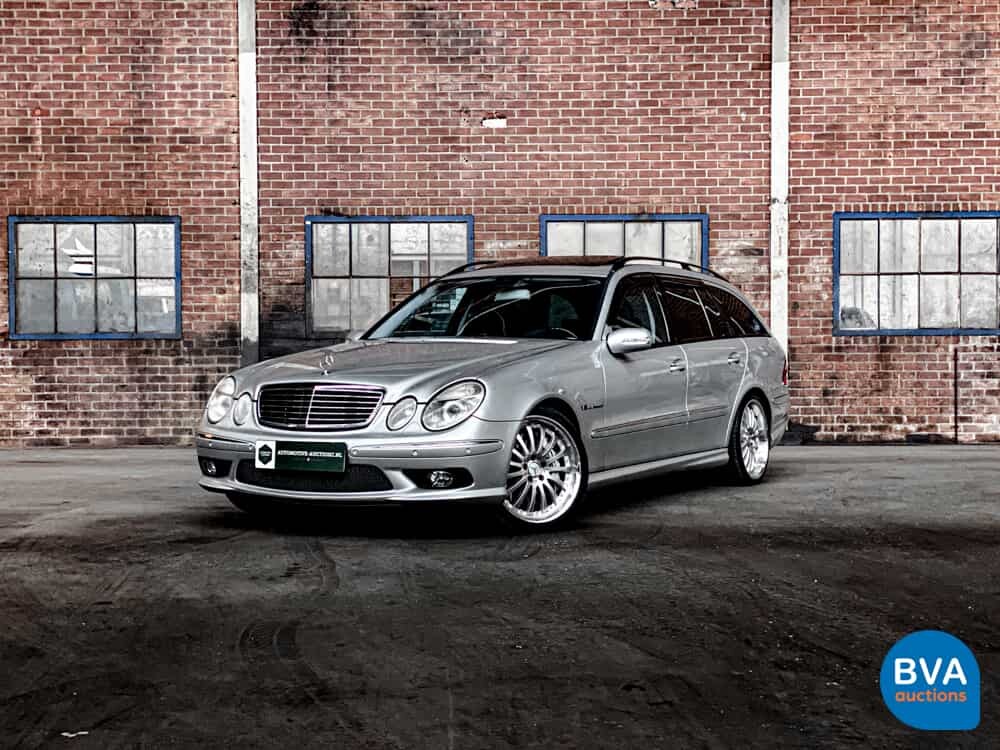 Mercedes-Benz E55 AMG Kombi 476pk 2004 -Youngtimer-.