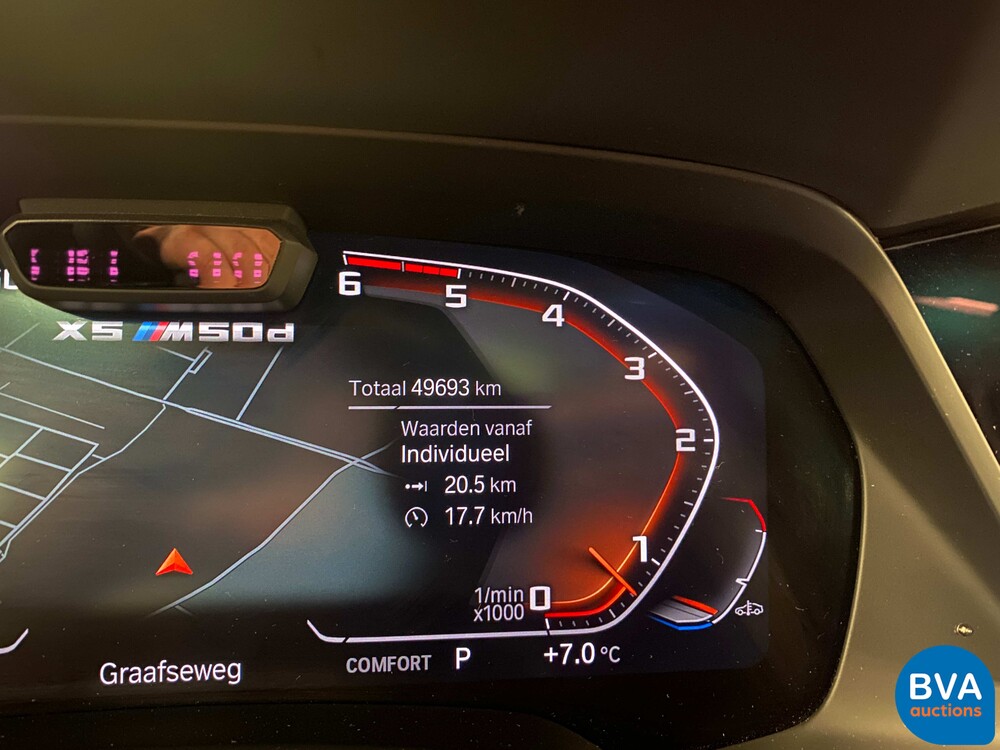 BMW X5 M50d xDrive M-Sport 400PS 2019, G-917-KL.