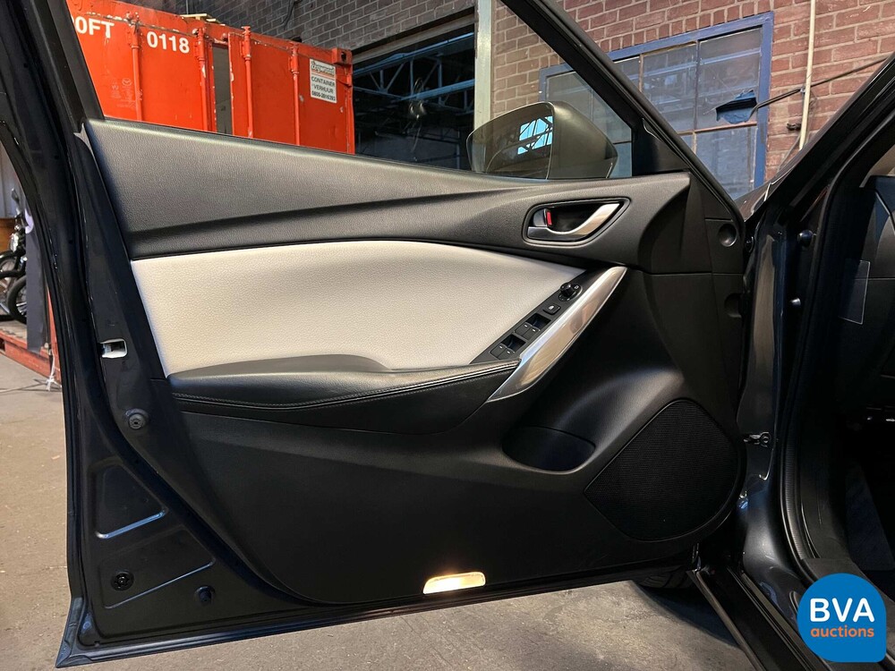 Mazda6 Sportbreak 2.2D Skyactiv-D Skylease+ 2014-Org. NL-, 5-TVL-28.