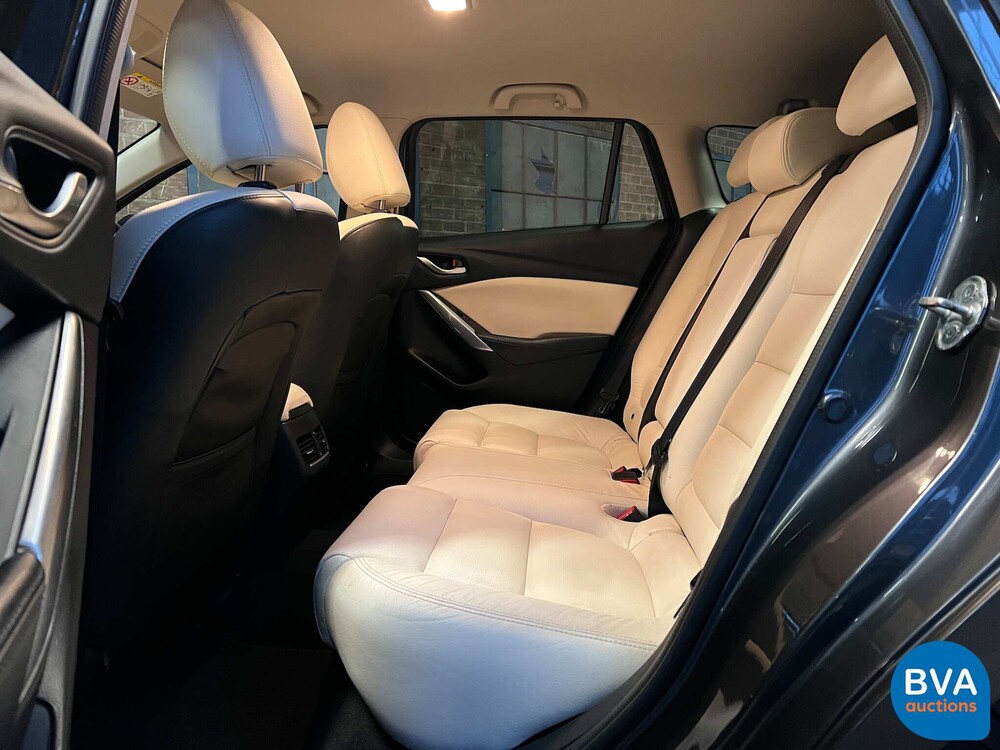 Mazda6 Sportbreak 2.2D Skyactiv-D Skylease+ 2014-Org. NL-, 5-TVL-28.