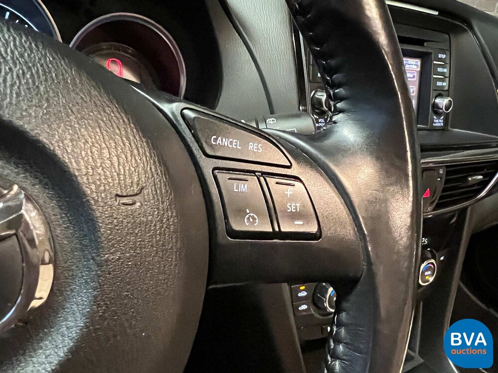 Mazda6 Sportbreak 2.2D Skyactiv-D Skylease+ 2014-Org. NL-, 5-TVL-28.