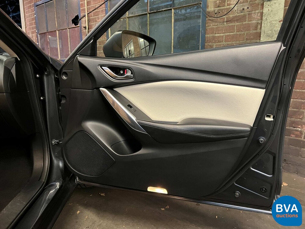 Mazda6 Sportbreak 2.2D Skyactiv-D Skylease+ 2014-Org. NL-, 5-TVL-28.