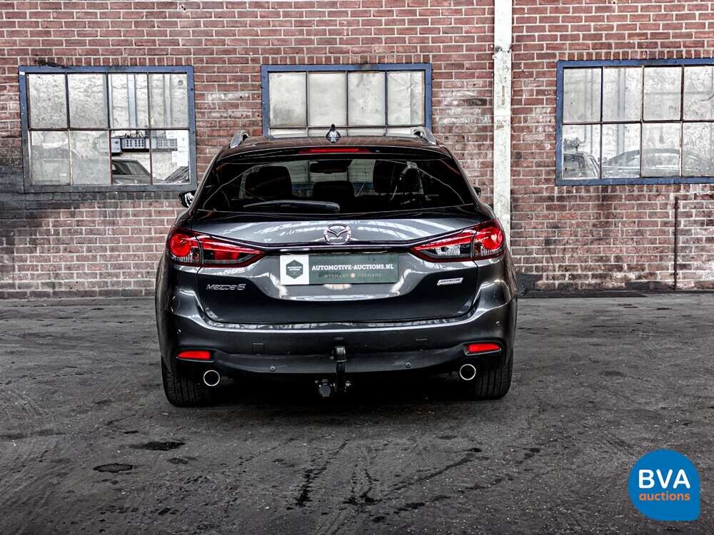Mazda6 Sportbreak 2.2D Skyactiv-D Skylease+ 2014-Org. NL-, 5-TVL-28.
