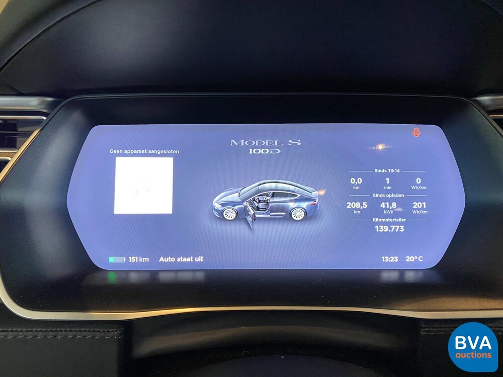 Tesla Model S 100D 613pk 2018 -Org. NL- FACELIFT, SR-011-L.