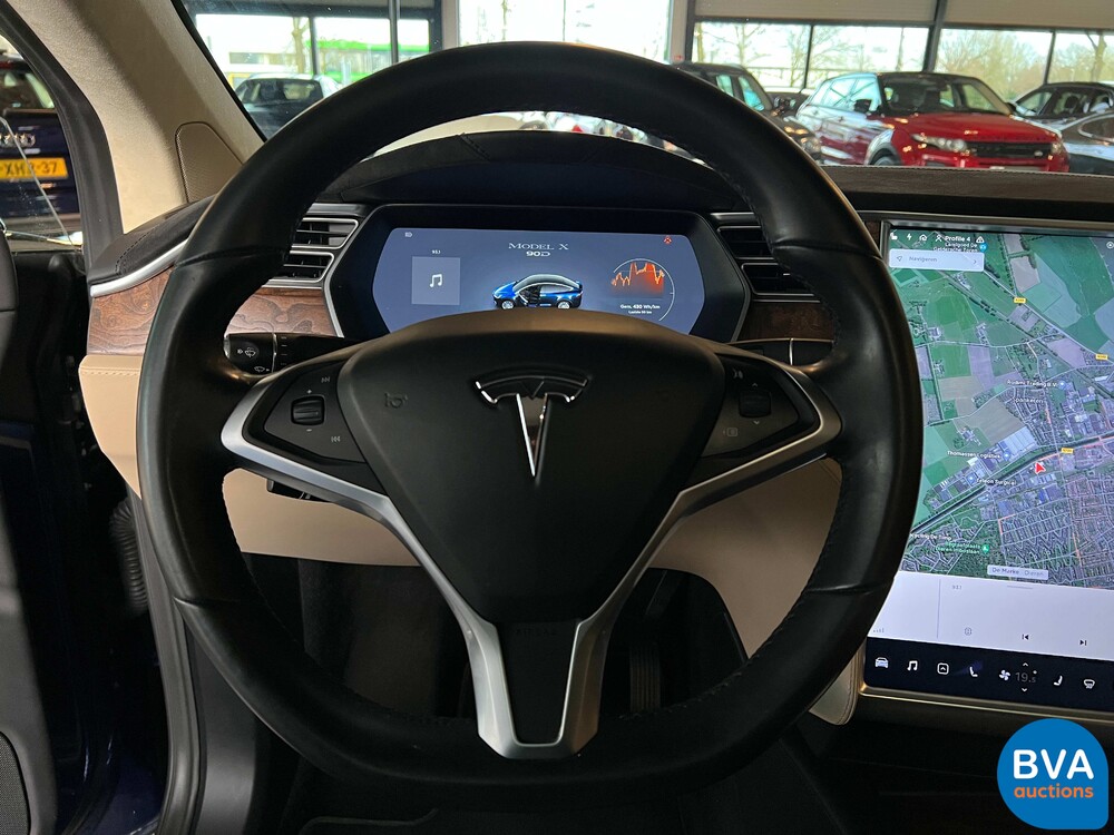 Tesla Model X 90D Base 428pk 2017 -Org. NL-, PK-187-P