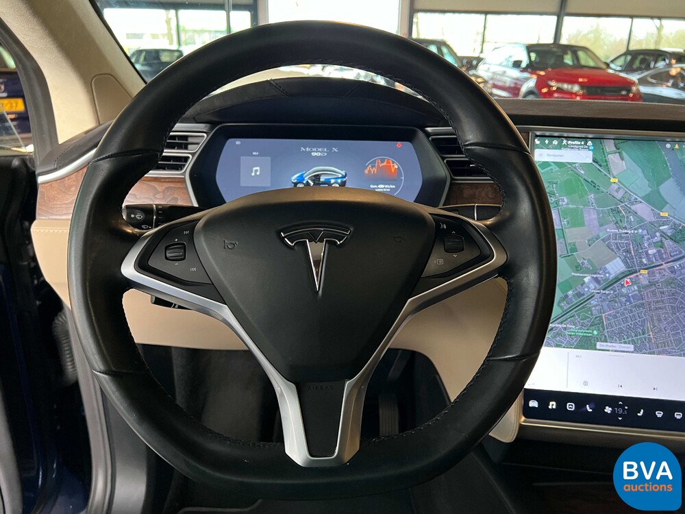 Tesla Model X 90D Base 428pk 2017 -Org. NL-, PK-187-P